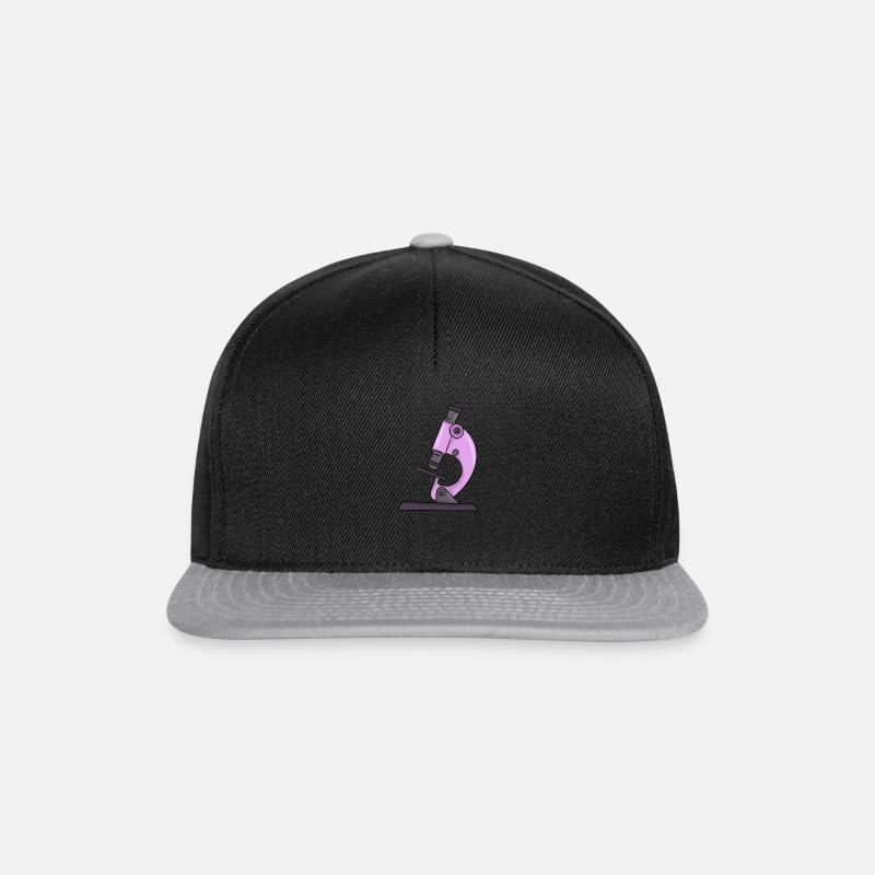 Microscope - Casquette snapback - noir/gris