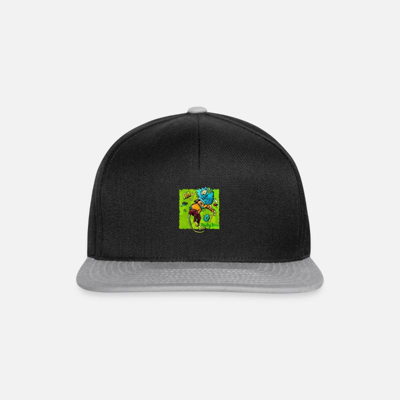 Partylöwe - Snapback Cap - Schwarz/Grau