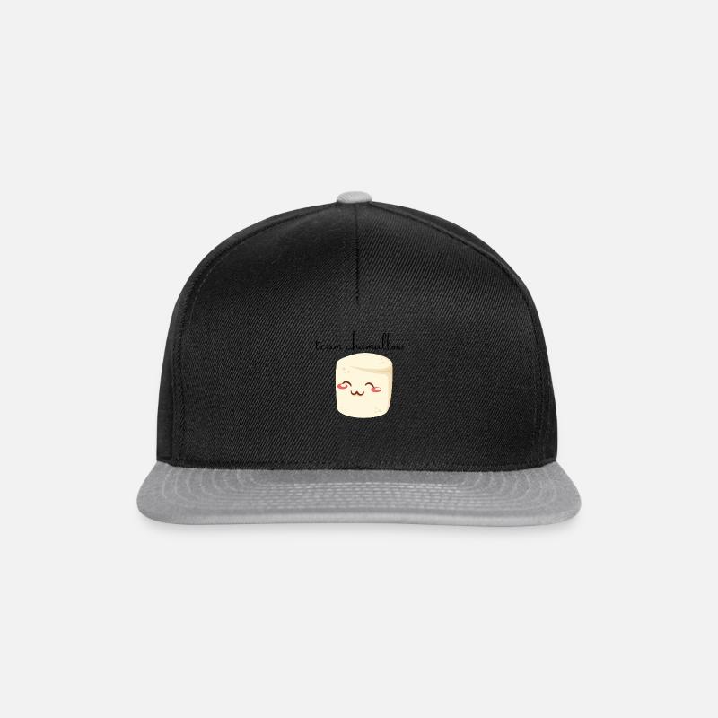 Team chamallow - Casquette snapback - noir/gris