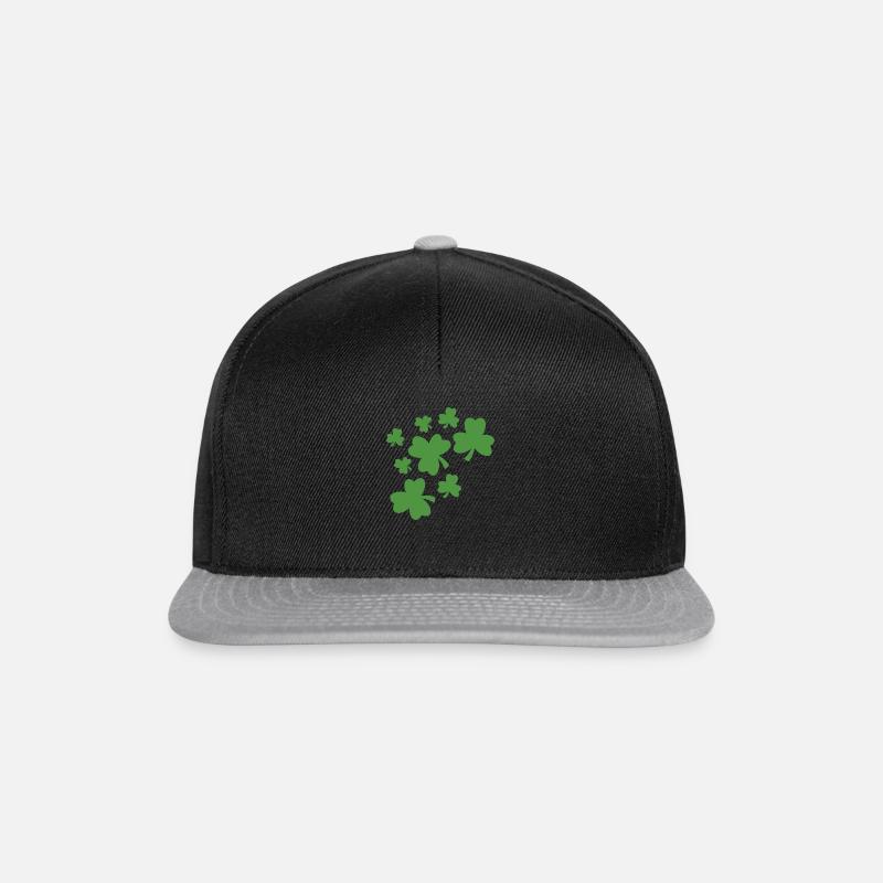 Trèfle - Casquette snapback - noir/gris