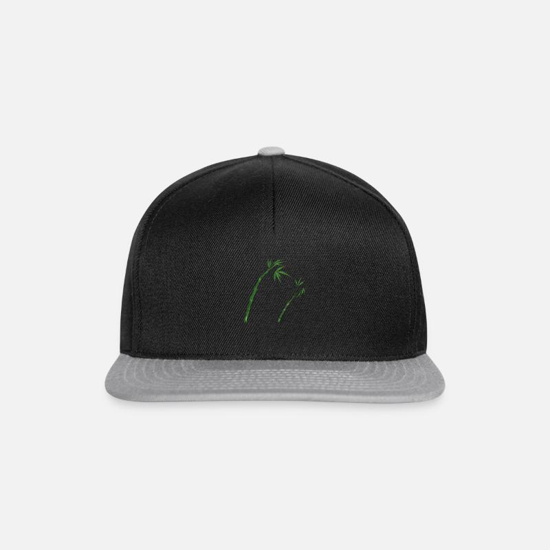 bamboo - Snapback Cap - black/grey