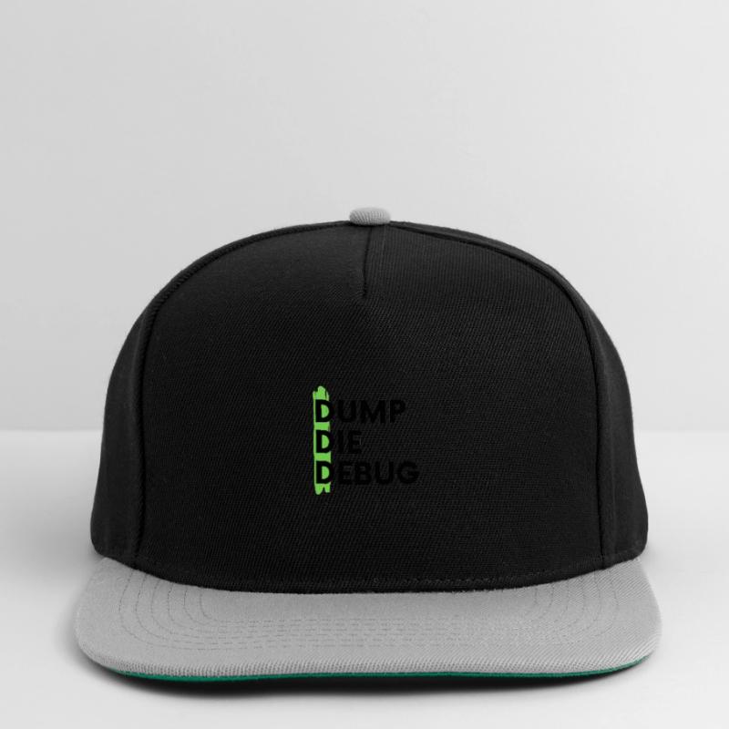 Dump Programming Debug Coding Snapback Cap