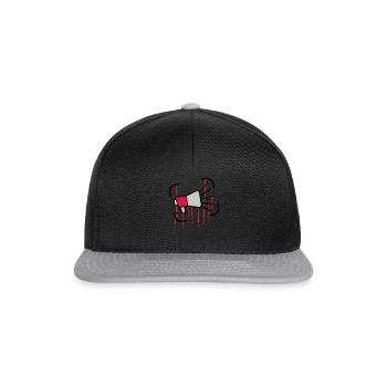 Laisse tomber megaphone Loud Speech - Casquette snapback - noir/gris - Devant