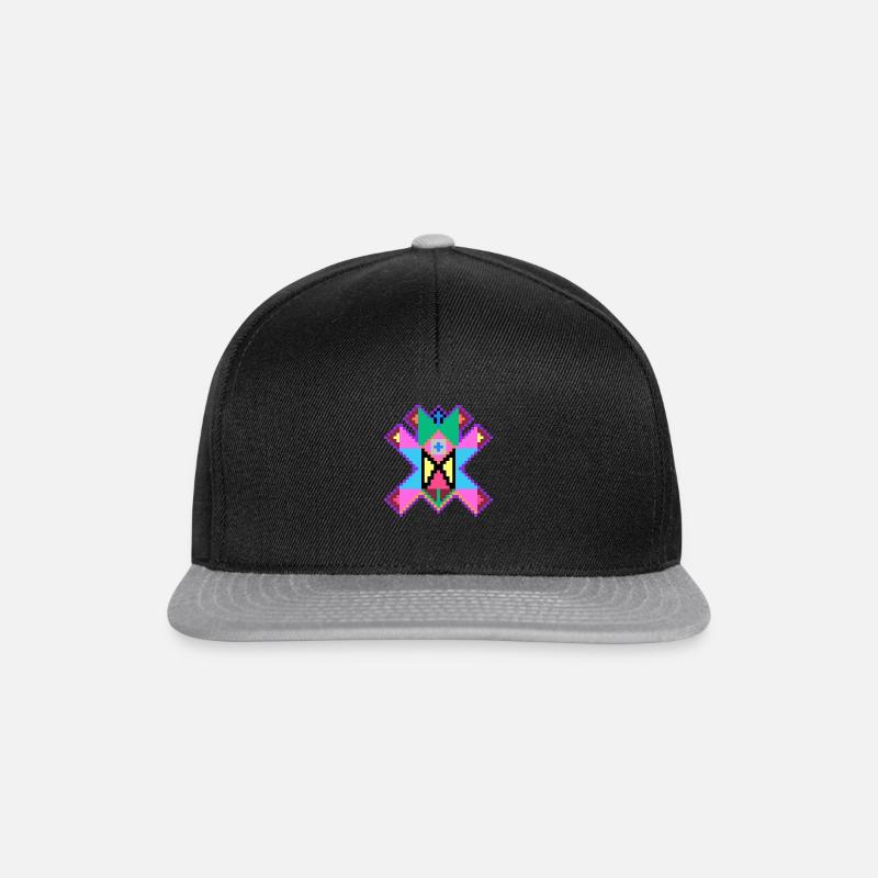 Die magische Schildkröte - Snapback Cap - Schwarz/Grau