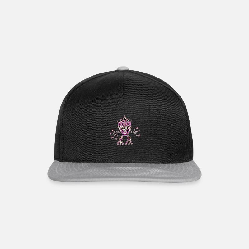 Everything is Under Control - Purple - Snapback Cap - black/grey