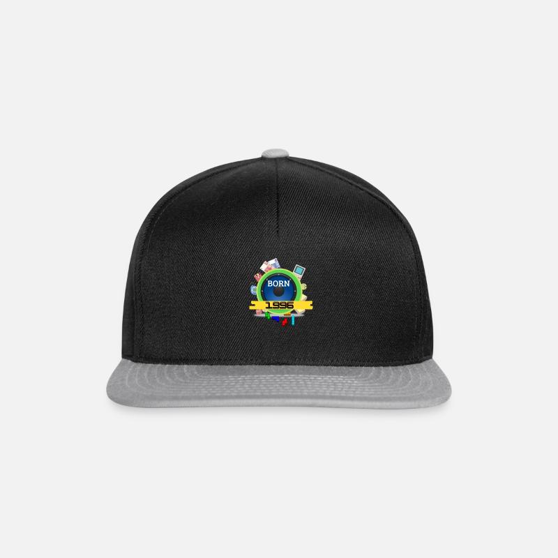 1996 - Snapback Cap - Schwarz/Grau
