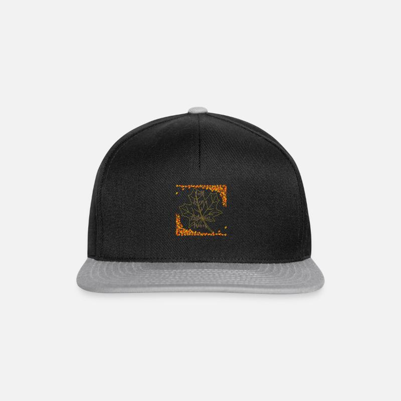 Fall Breeze - Snapback Cap - black/grey