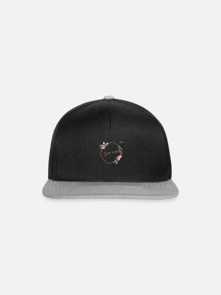 Design by Gerbe de bébé - Snapback Cap - Schwarz/Grau