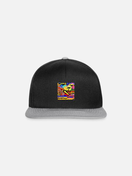war in ukraine - Snapback Cap - Schwarz/Grau