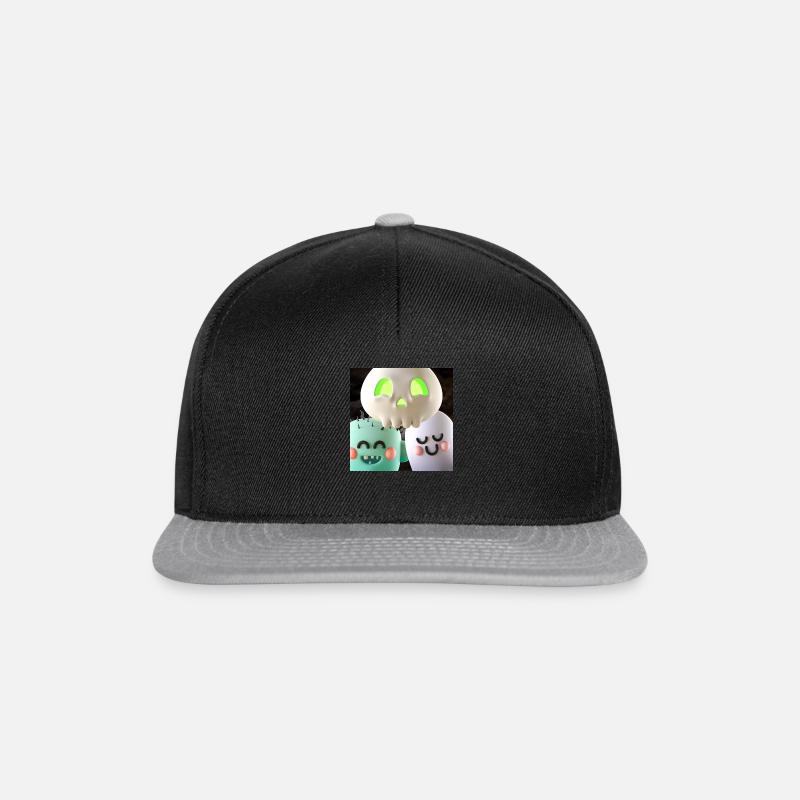 spooky - Snapback Cap - Schwarz/Grau