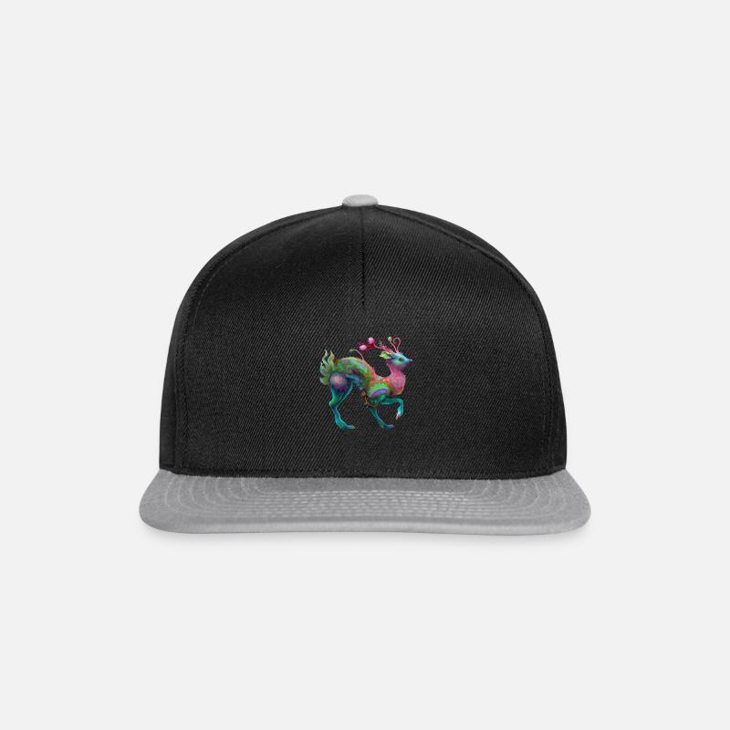 Fabel - Snapback Cap - Schwarz/Grau