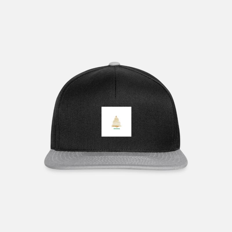 Christmas - Snapback Cap - Schwarz/Grau