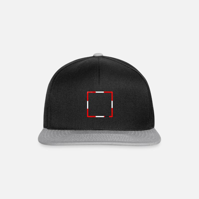 Schweiz - Snapback Cap - Schwarz/Grau