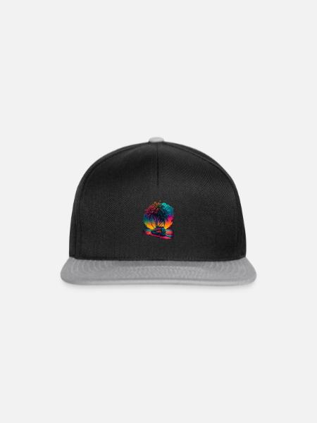 Van-Leben - Snapback Cap - Schwarz/Grau