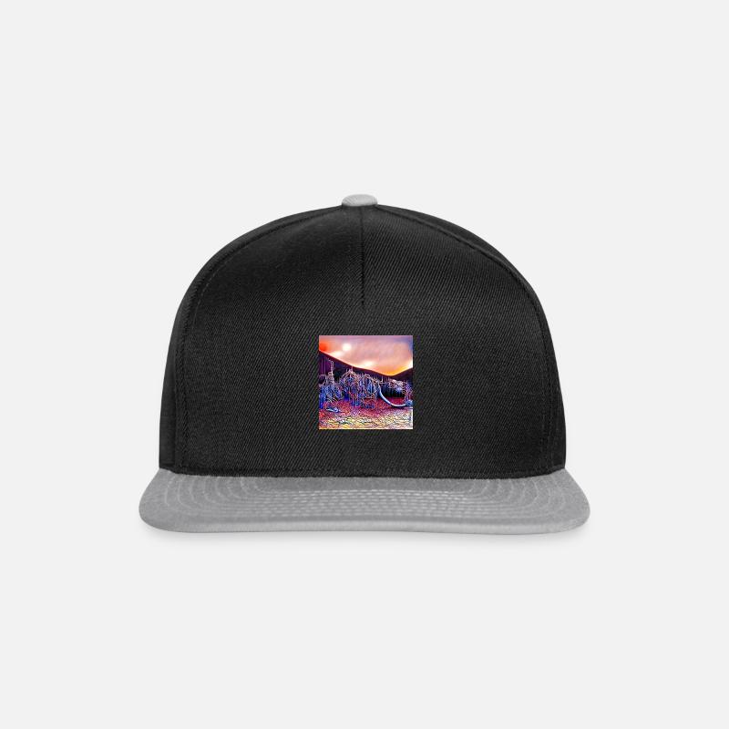 KAKADEN - Snapback Cap - Schwarz/Grau