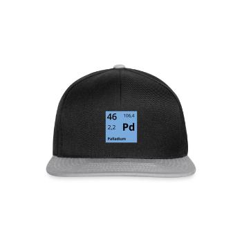 Palladium - Snapback Cap - Schwarz/Grau - Vorne