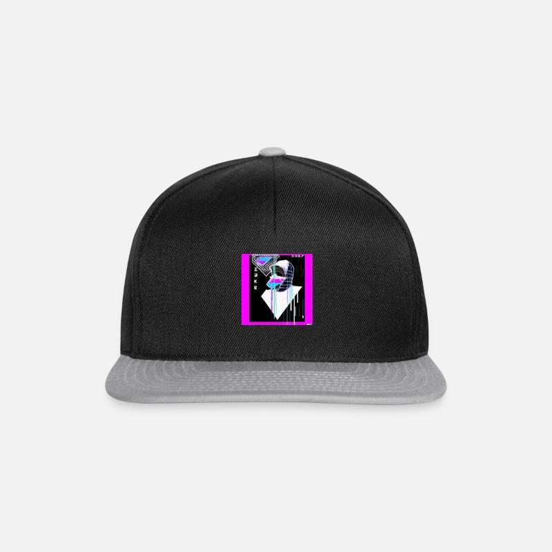 Cyber - Snapback Cap - Schwarz/Grau