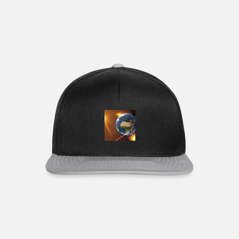 Cosmic Creativity 12 - Snapback Cap - Schwarz/Grau