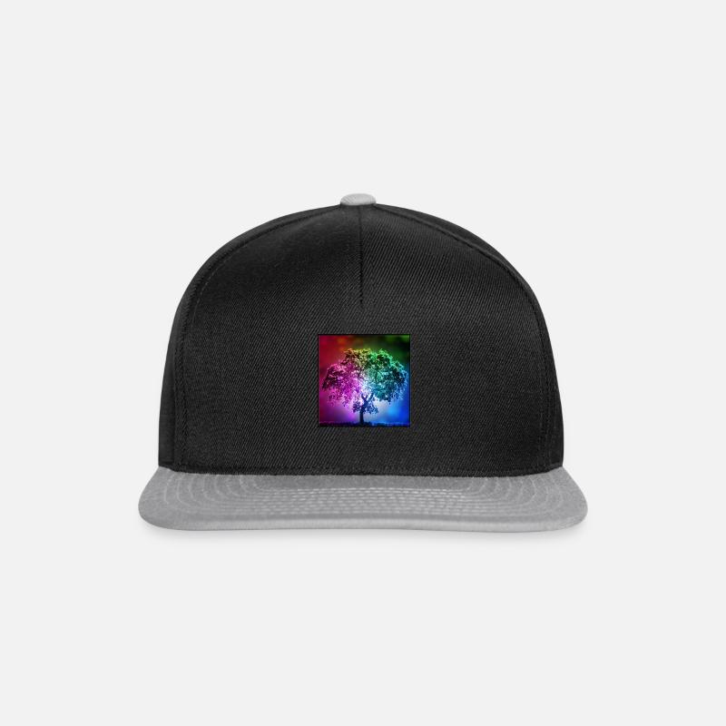 Magic tree - Snapback Cap - black/grey