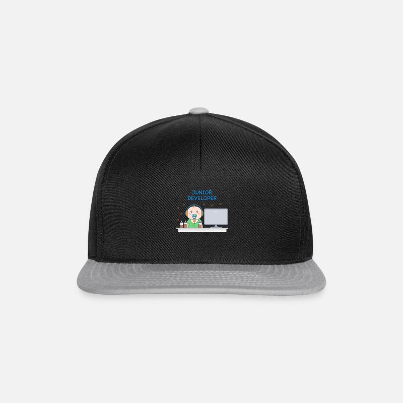Junior Developer - Snapback Cap - Schwarz/Grau