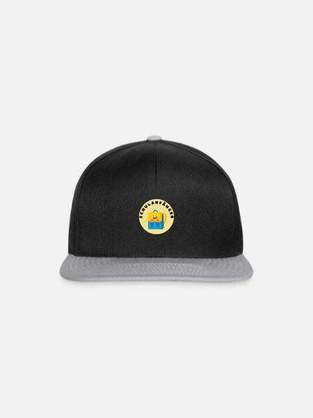 Schulanfänger Motiv für Sticker, T-Shirt, Pullover - Snapback Cap - Schwarz/Grau