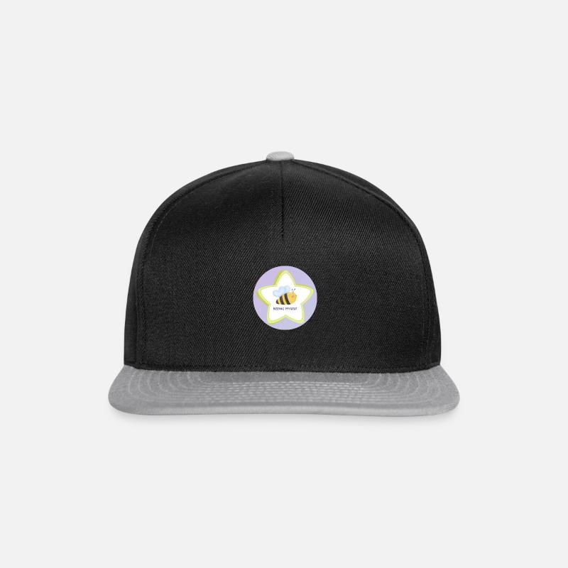 Beeing Myself - Snapback Cap - Schwarz/Grau