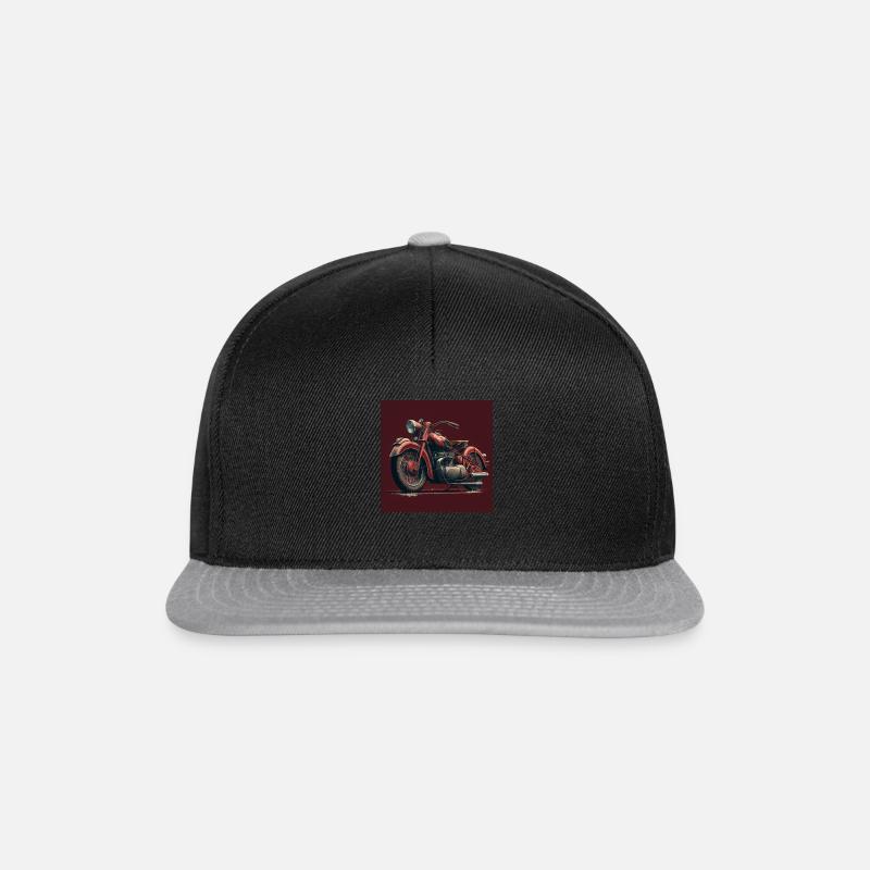 Fahrzeuge - Snapback Cap - Schwarz/Grau