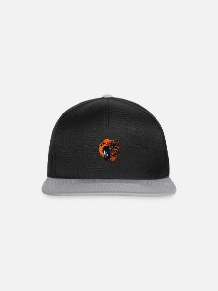 Uhrwerk - Snapback Cap - Schwarz/Grau