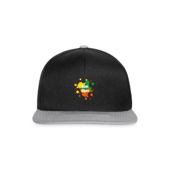 spot Signs - Casquette snapback - noir/gris - Devant