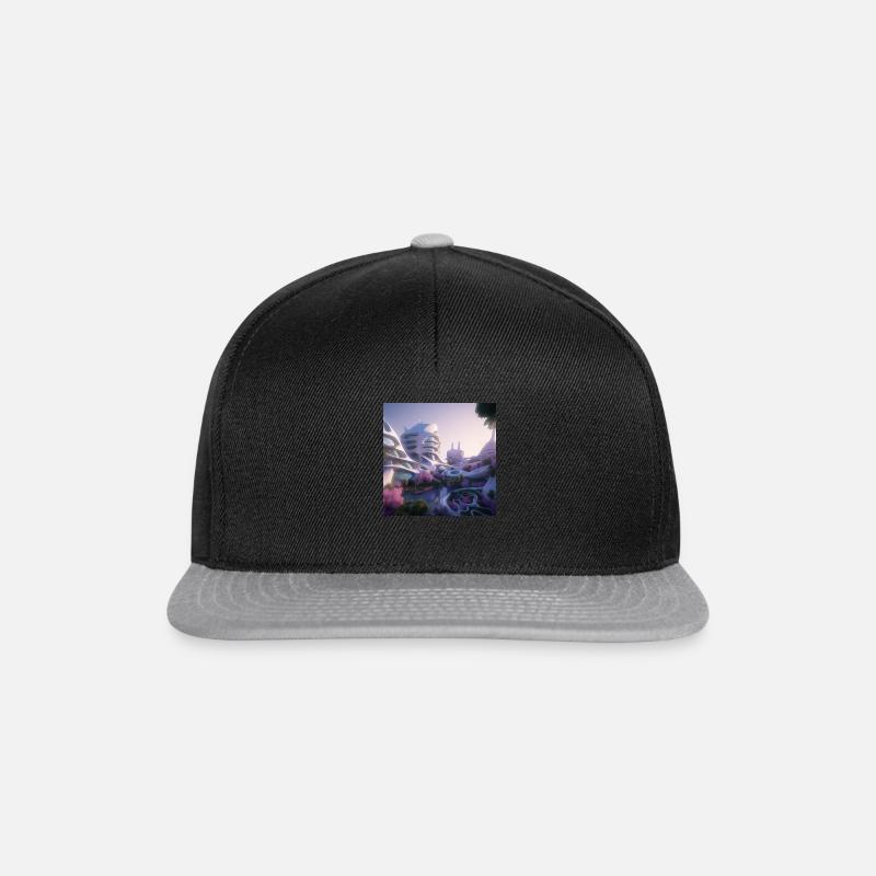 Zaha Hadid Future Style2 - Casquette snapback - noir/gris