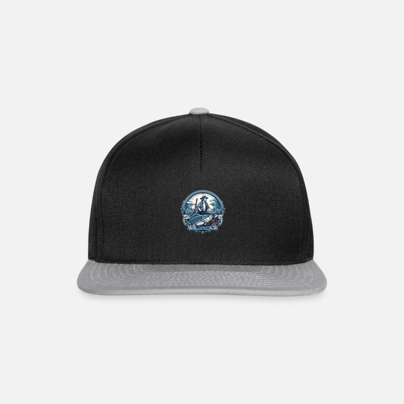 Fishermans best Catch - Snapback Cap - black/grey