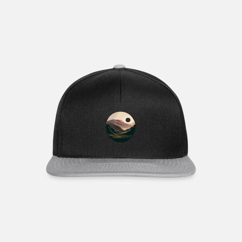 Le monde - Casquette snapback - noir/gris