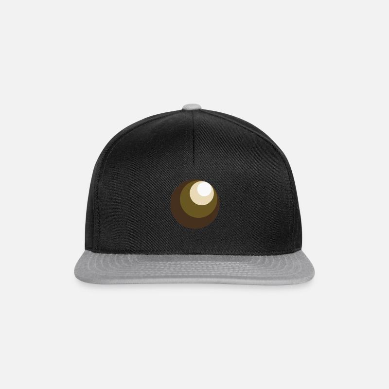 Circles - Snapback Cap - Schwarz/Grau