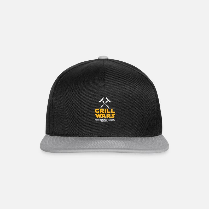 Grill Wars - Snapback Cap - Schwarz/Grau