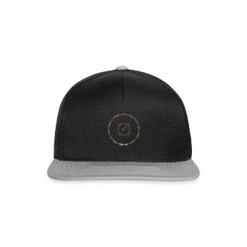 Zodiac circle Sagittarius - Snapback Cap - black/grey - Front