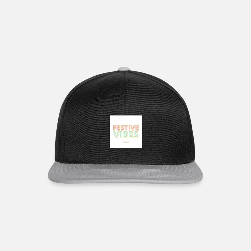 Festliche Stimmung - Snapback Cap - Schwarz/Grau