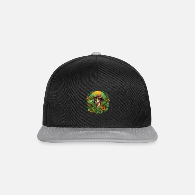 Wilde Hundegeschichten - Snapback Cap - Schwarz/Grau