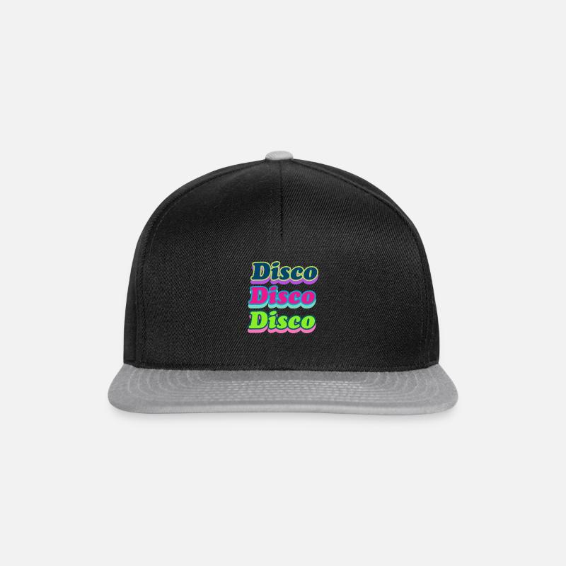 Disco - Snapback Cap - Schwarz/Grau