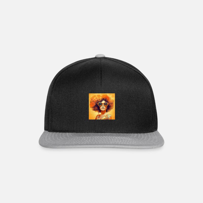 Donna 6 - Snapback Cap - Schwarz/Grau