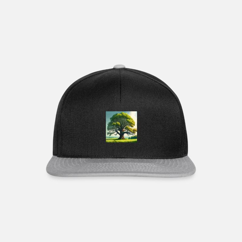 Eternal Oak - Snapback Cap - black/grey