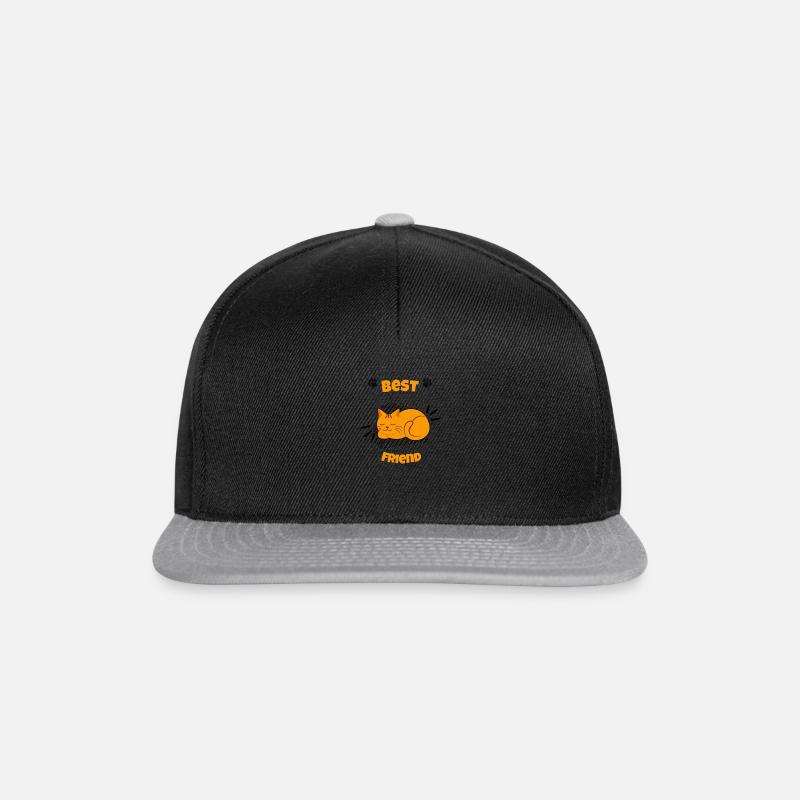 Bester Freund - Snapback Cap - Schwarz/Grau