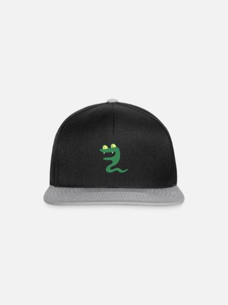 Wildtiere - Snapback Cap - Schwarz/Grau
