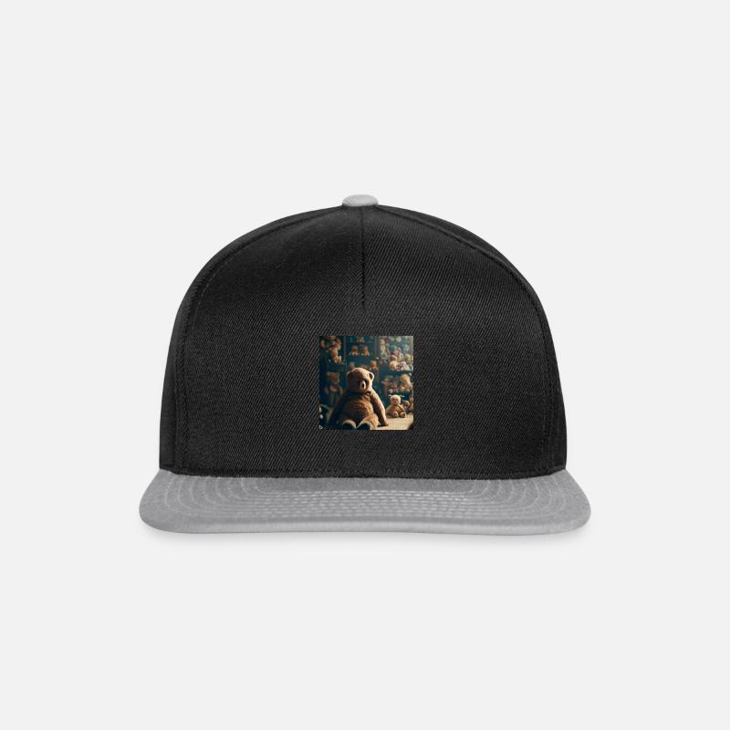 Lieblingsbär - Snapback Cap - Schwarz/Grau