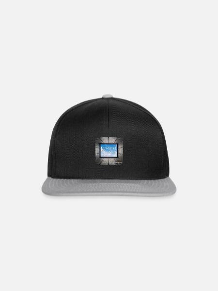 Himmelwärts - Snapback Cap - Schwarz/Grau