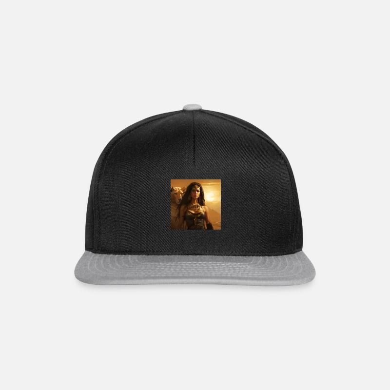 WARRIOR - Snapback Cap - black/grey