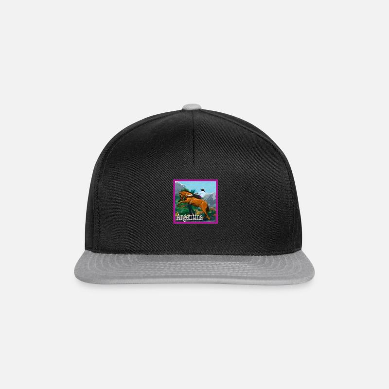 Argentina - Snapback Cap - black/grey