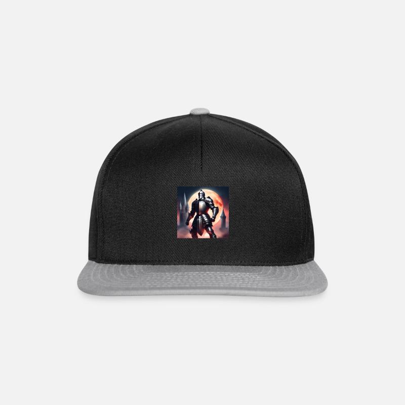 Dunkelheit - Snapback Cap - Schwarz/Grau