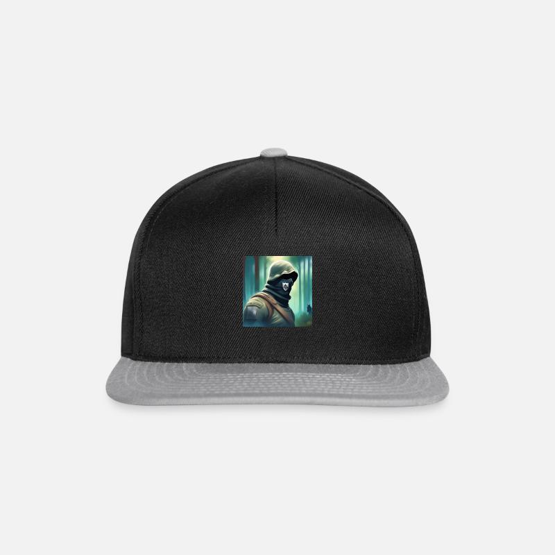 Soldier - Snapback Cap - black/grey