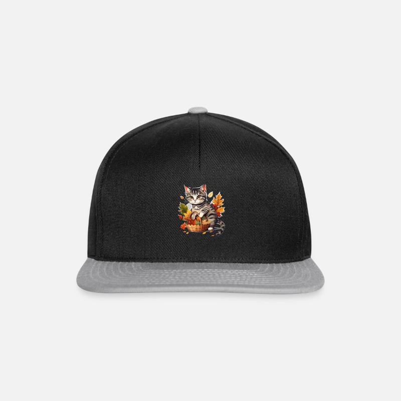 Cat - Snapback Cap - black/grey