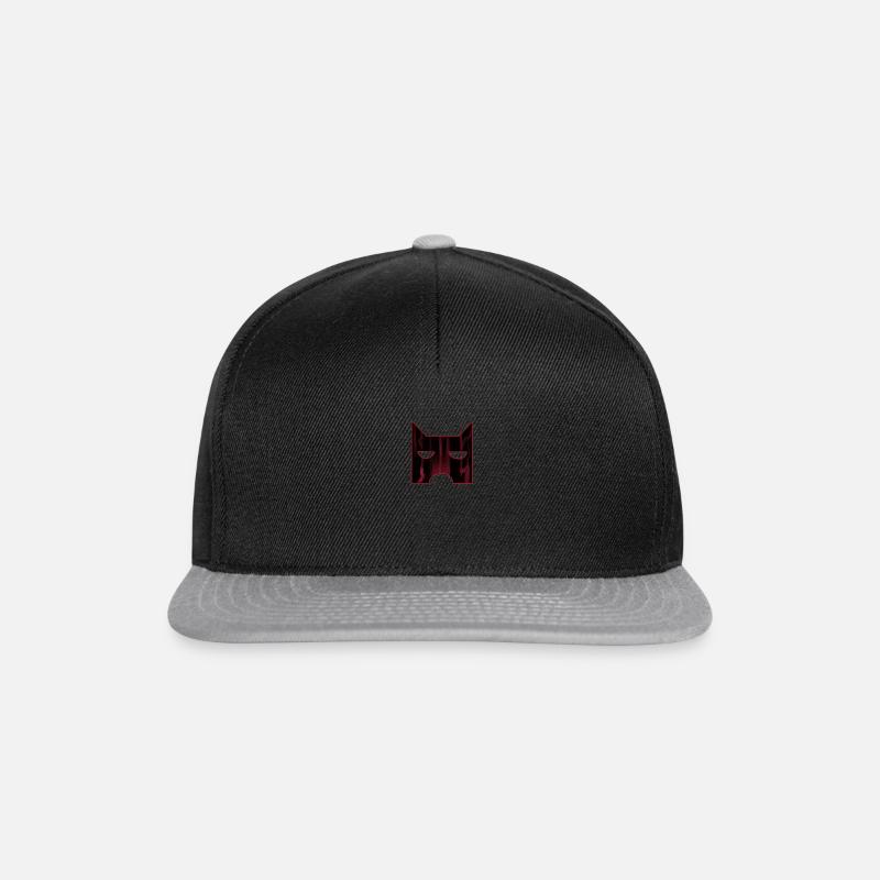 Schattenclan Shadowclan Firestar Feuerstern Katzen - Snapback Cap - Schwarz/Grau
